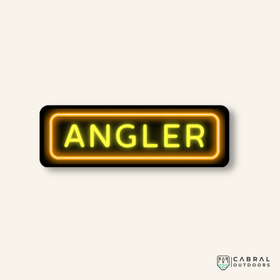 Angler-2 Sticker stickers WaveTheory Cabral Outdoors