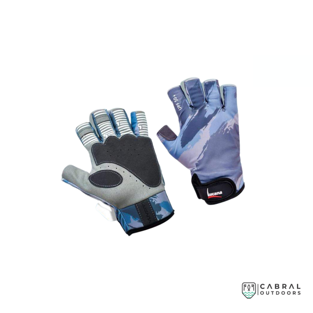 Lucana Fingerless Fishing Gloves (Pack Of 1) Gloves Lucana Cabral Outdoors
