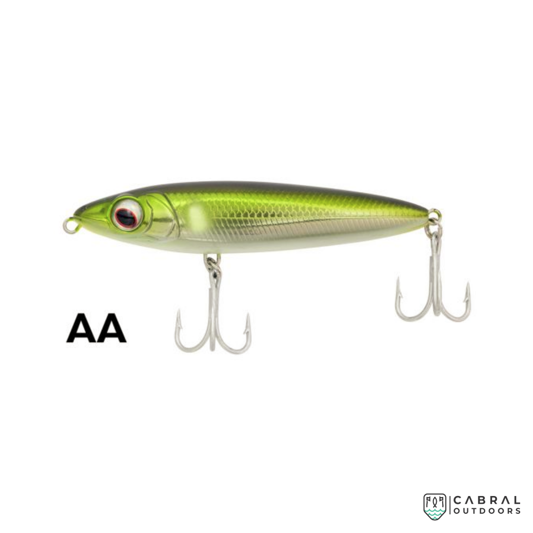 Zerek Gecko Topwater Hard Lure | Size: 115mm | 29g Stick Baits Zerek Cabral Outdoors