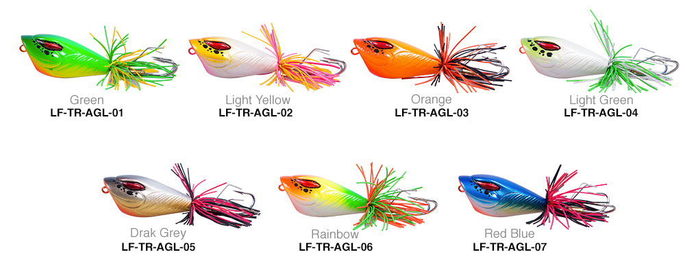 Triton Angry Duck L 4cm/9g, 1pcs/pkt Thai Frog Lures Factory Cabral Outdoors