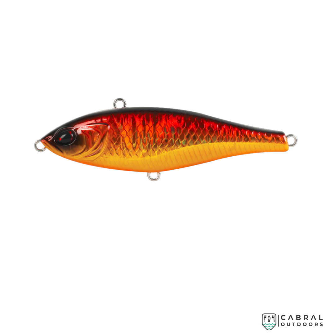 Bone Dash 90S Sinking Pencil/Vibe Hard Bait (with hooks) | Size: 90mm | 33g Pencil Baits Bone Cabral Outdoors