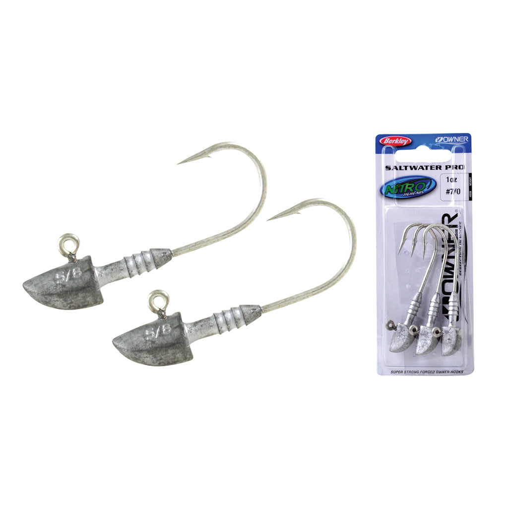 Berkley Nitro Saltwater Pro Jig Heads 1/2-5/8oz Jig Head Berkley Cabral Outdoors