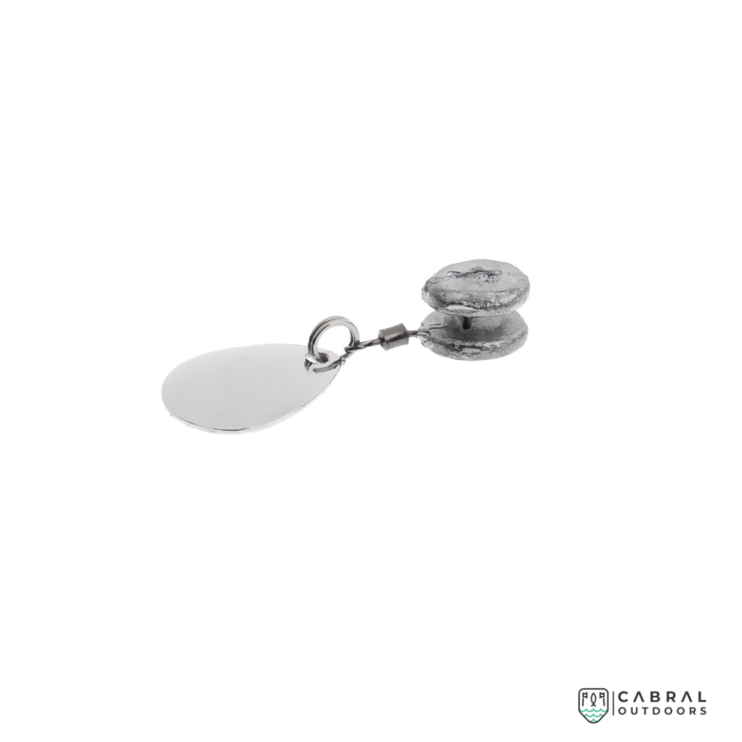 Frog weight with spinner | 7g | 4pcs sinker Generic Cabral Outdoors