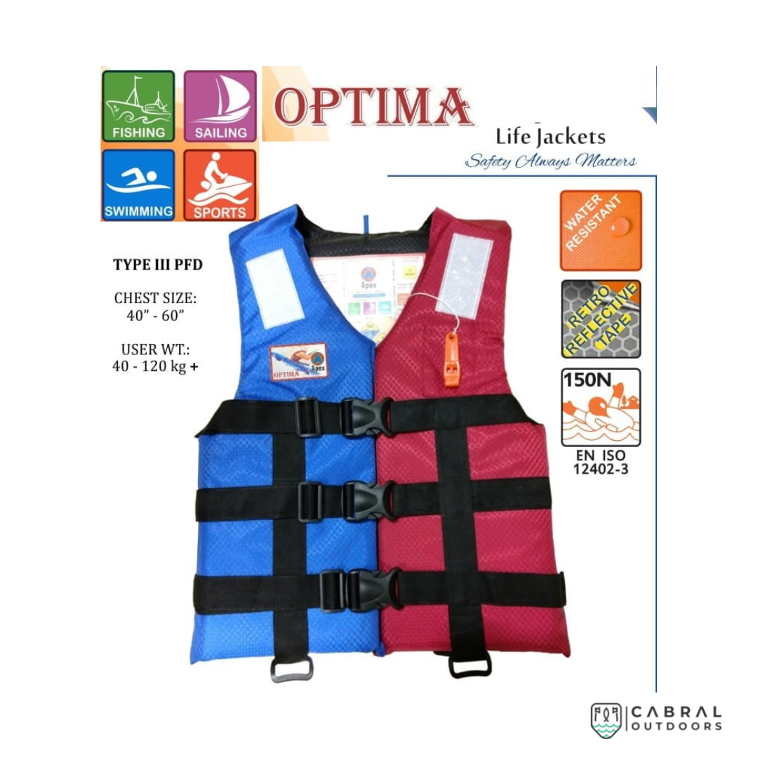 Life Jacket - Optima & 5 Star Personal Floatation Devices Apex Cabral Outdoors
