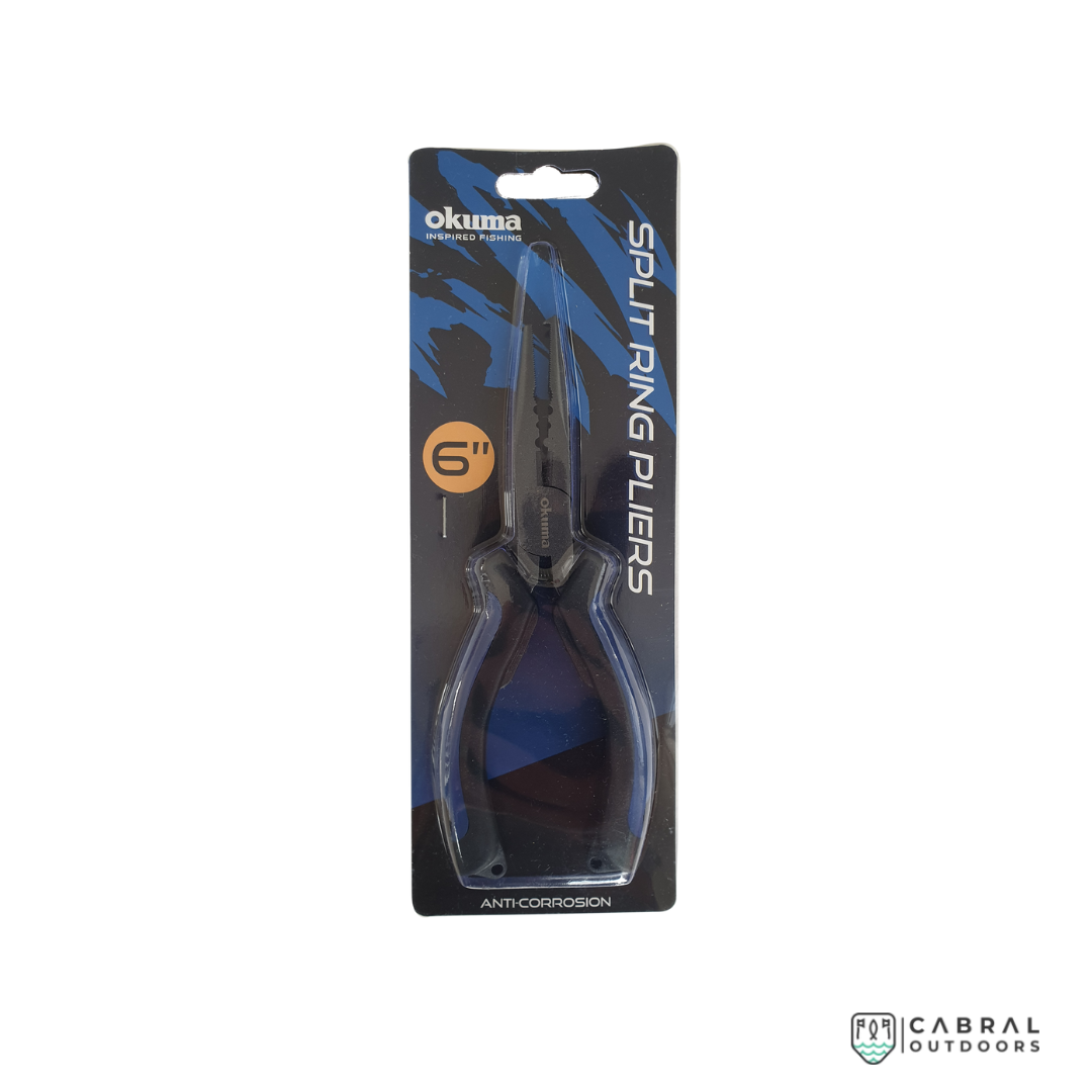 Okuma Split Ring Plier | PA09030 Pliers Okuma Cabral Outdoors
