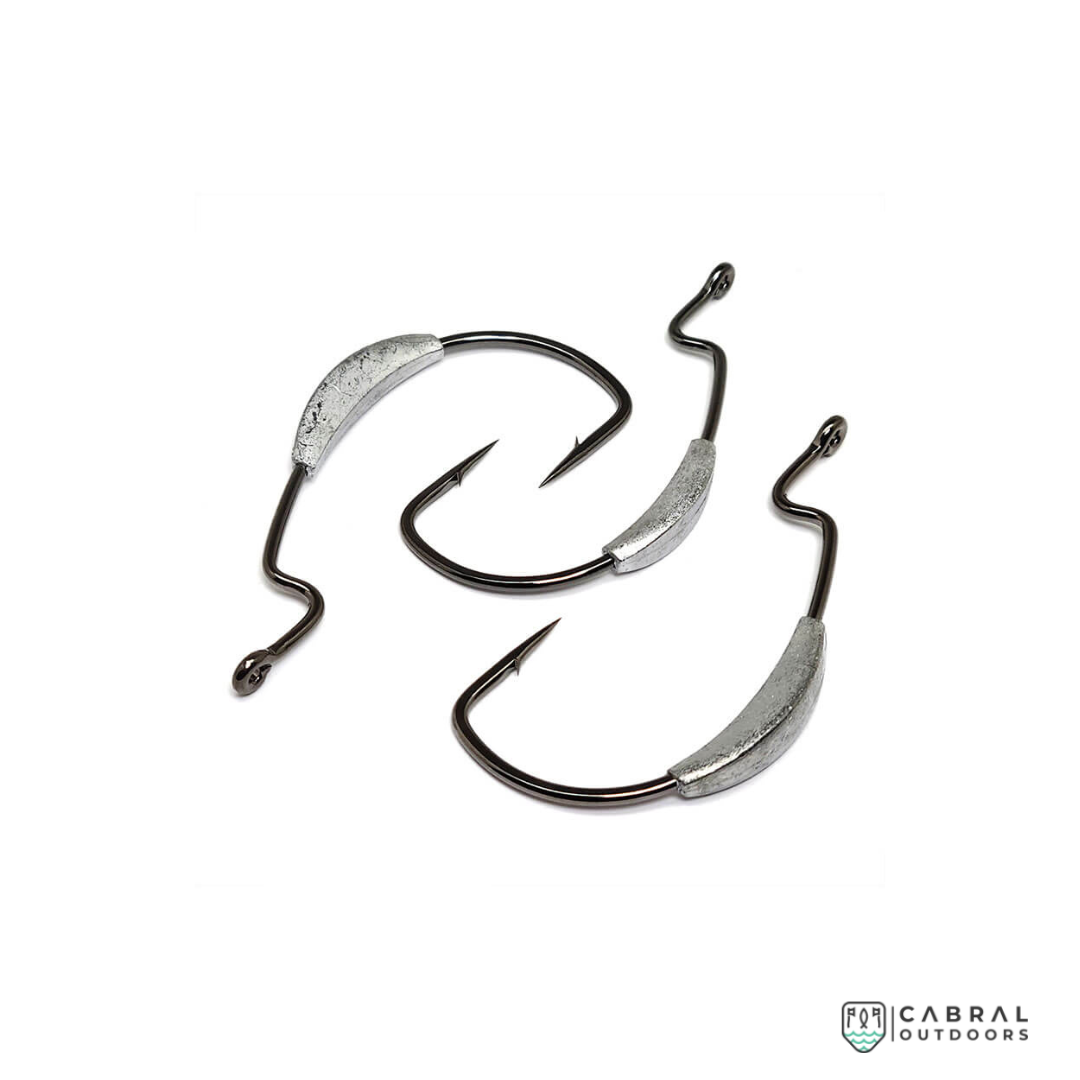 Gamakatsu EWG Monster Weighted Hook | Size : 5/0 - 7/0 Worm hook Gamakatsu Cabral Outdoors