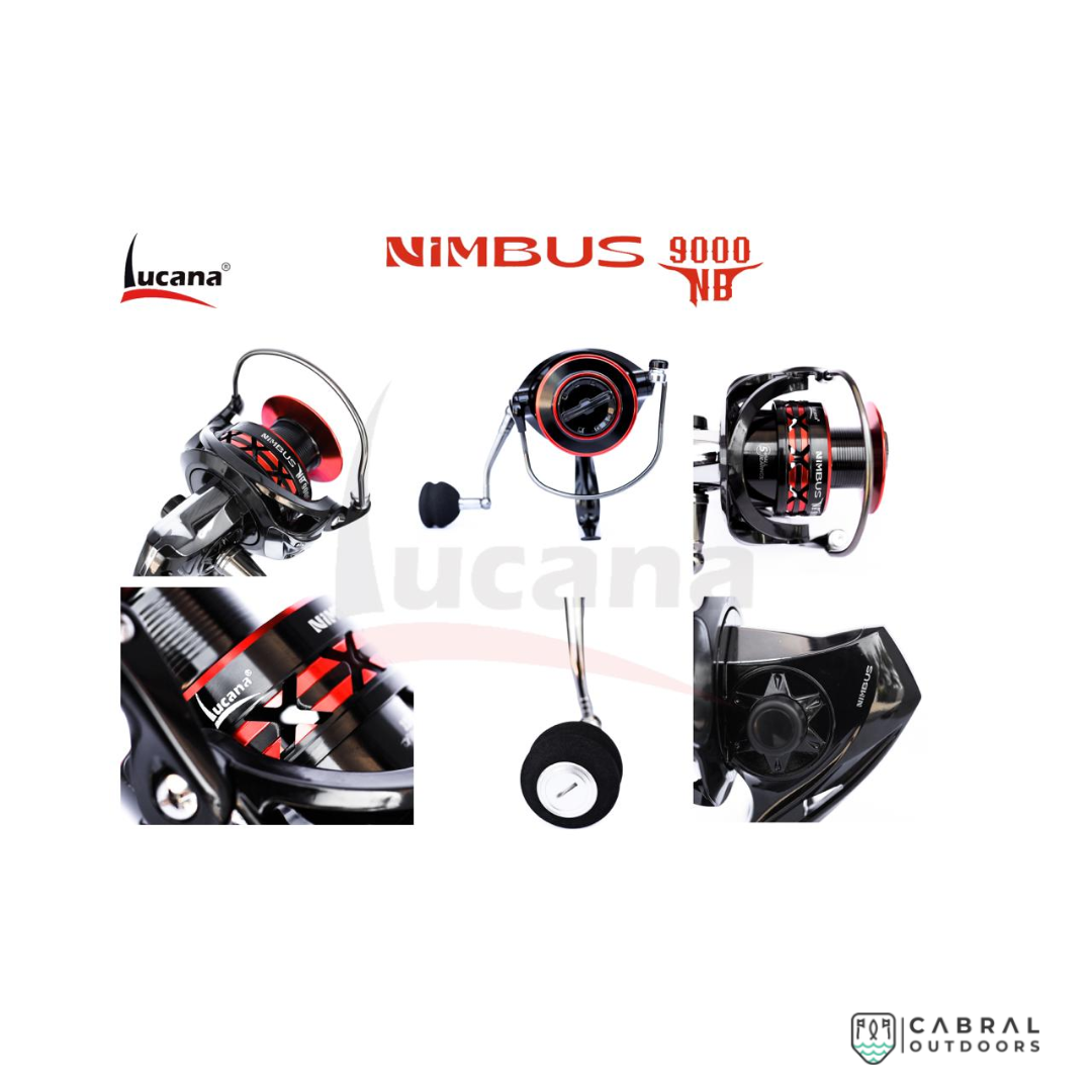Lucana Nimbus 9000NB Spinning Reel Spinning Reels Lucana Cabral Outdoors