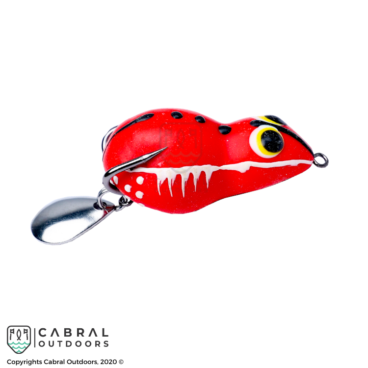 LuresFactory Combait Spinner Rakkoon Series | Size: 4cm | 6g | 1pcs/pkt Spinners Lures Factory Cabral Outdoors LuresFactory Rakkoon | Frog Lure with Spinner | Size 4cm | Weight 6g
