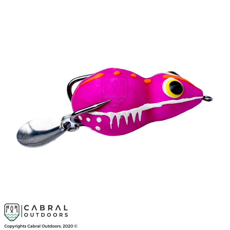 LuresFactory Combait Spinner Rakkoon Series | Size: 4cm | 6g | 1pcs/pkt Spinners Lures Factory Cabral Outdoors LuresFactory Rakkoon | Frog Lure with Spinner | Size 4cm | Weight 6g