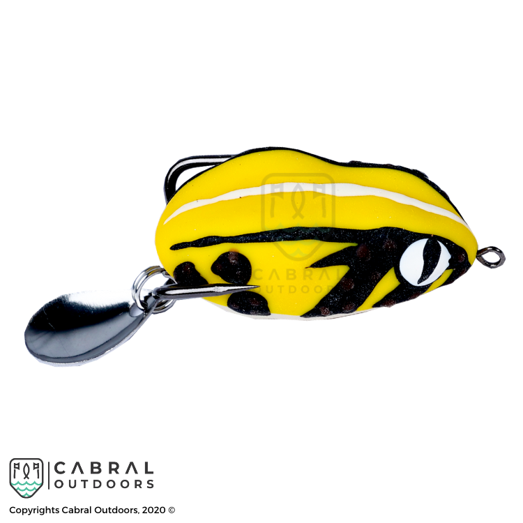 LuresFactory Combait Spinner Junko Series | Weight: 7g | 4cm | 1pcs/pkt Frog Lures Factory Cabral Outdoors LuresFactory Junko | Frog Lure with Spinner | Weight 7g | Size 4cm
