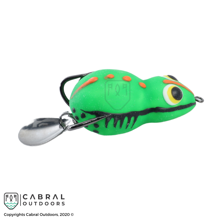LuresFactory Combait Spinner Rakkoon Series | Size: 4cm | 6g | 1pcs/pkt Spinners Lures Factory Cabral Outdoors LuresFactory Rakkoon | Frog Lure with Spinner | Size 4cm | Weight 6g