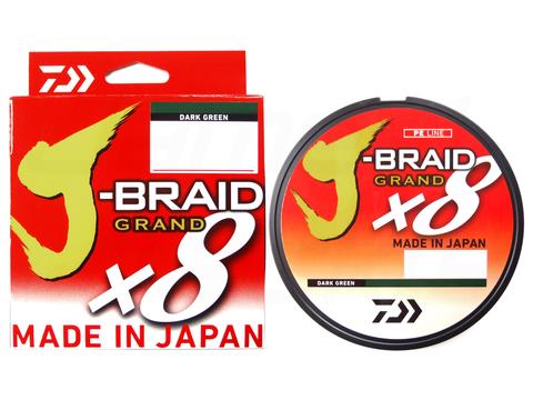 Daiwa J-Braid Grand X8 135M Braided Line Daiwa Cabral Outdoors