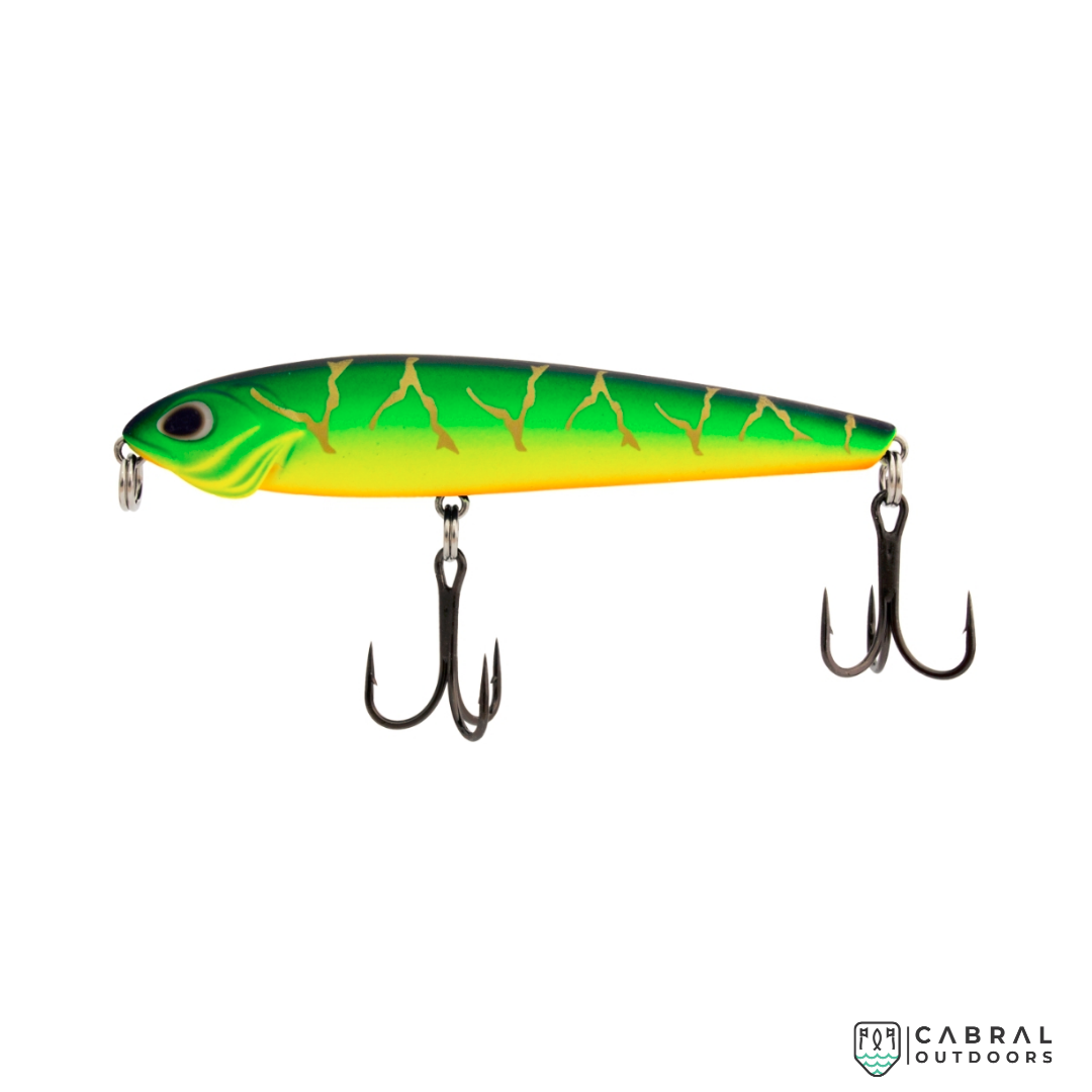 FishArt Bullet Topwater Hard Bait | Size: 115mm | 22.5g Stick Baits FISHART Cabral Outdoors