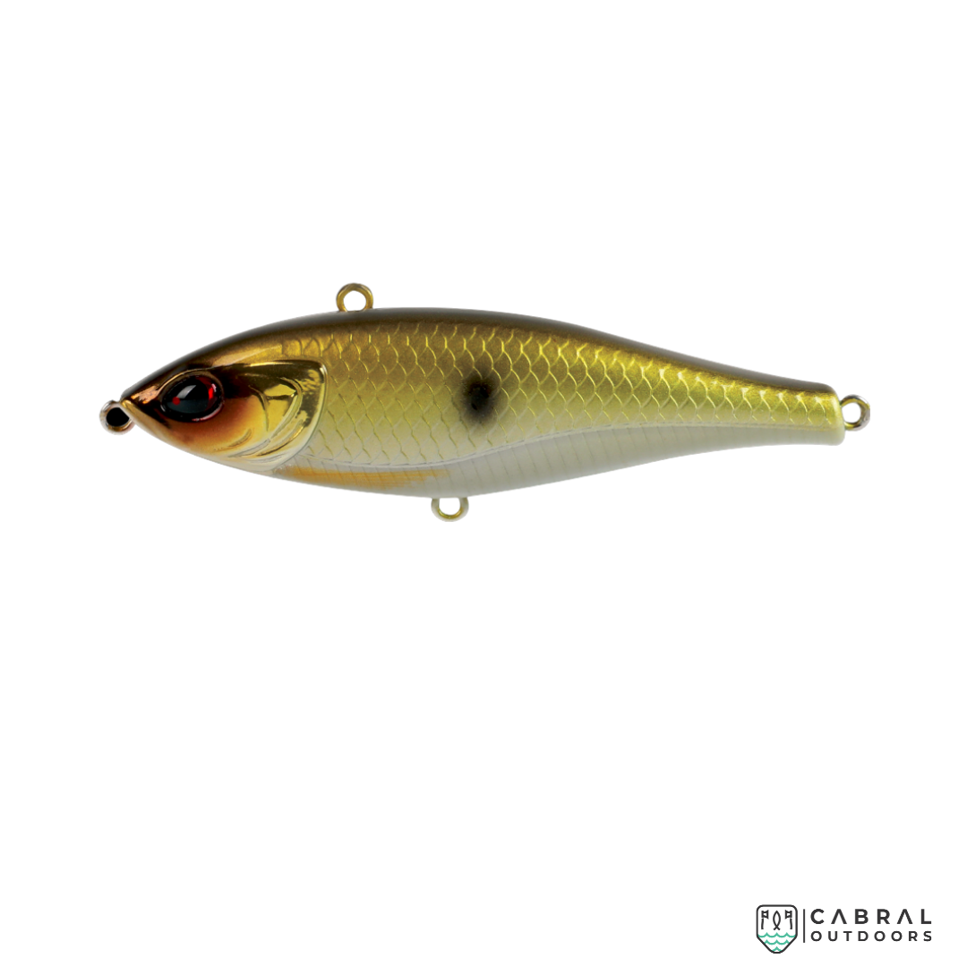 Bone Dash 90S Sinking Pencil/Vibe Hard Bait (with hooks) | Size: 90mm | 33g Pencil Baits Bone Cabral Outdoors