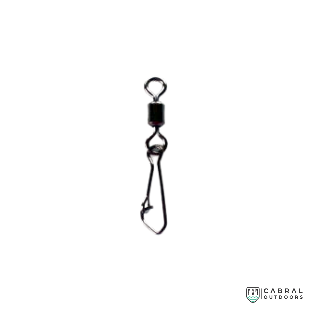 NT Power Swivel with Stainless Steel Hooked Snaps | Size: 1-1/0 Snap and Swivel NT Swivel Cabral Outdoors