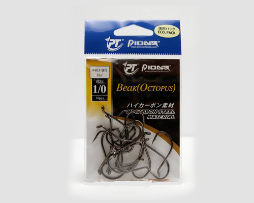 Pioneer Beak (Octopus) hooks | 9403-BN Carp Hooks Pioneer Cabral Outdoors
