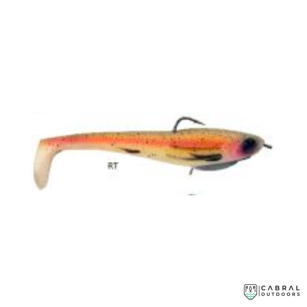 Zerek Flat Shad Pro Soft Lure | Size: 4.5inch and 5inch | 17g and 22g Paddle Tail Zerek Cabral Outdoors