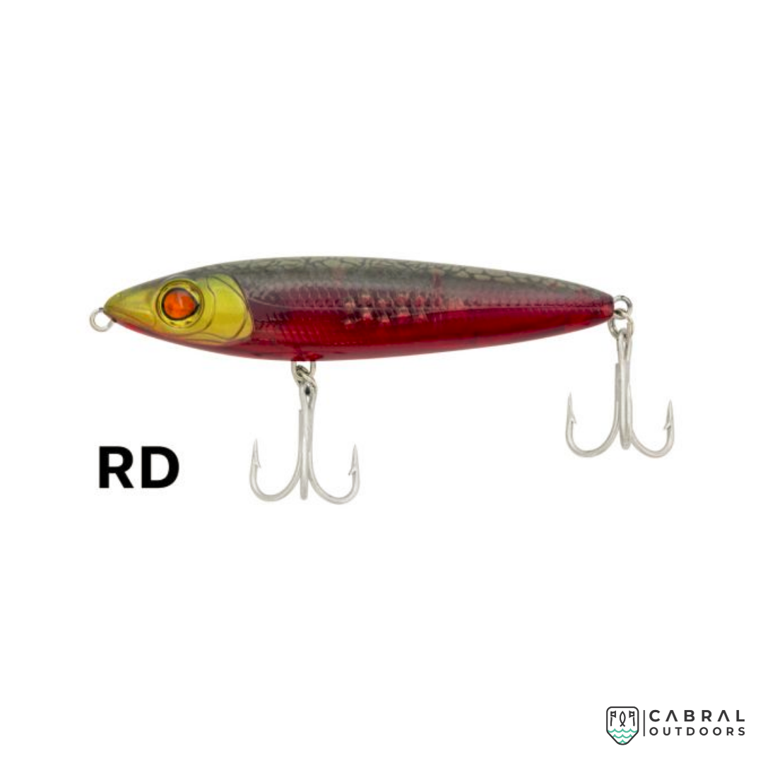 Zerek Gecko Topwater Hard Lure | Size: 115mm | 29g Stick Baits Zerek Cabral Outdoors