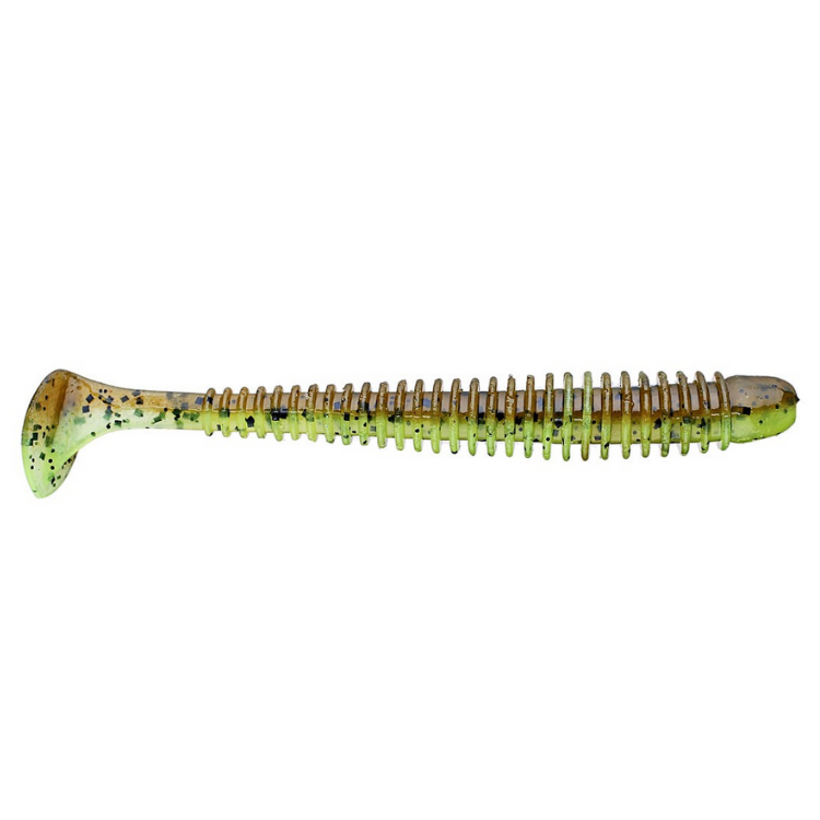 Keitech Swing Impact 4 inch Custom Worms | 8 Tails per pack Paddle Tail Keitech Cabral Outdoors
