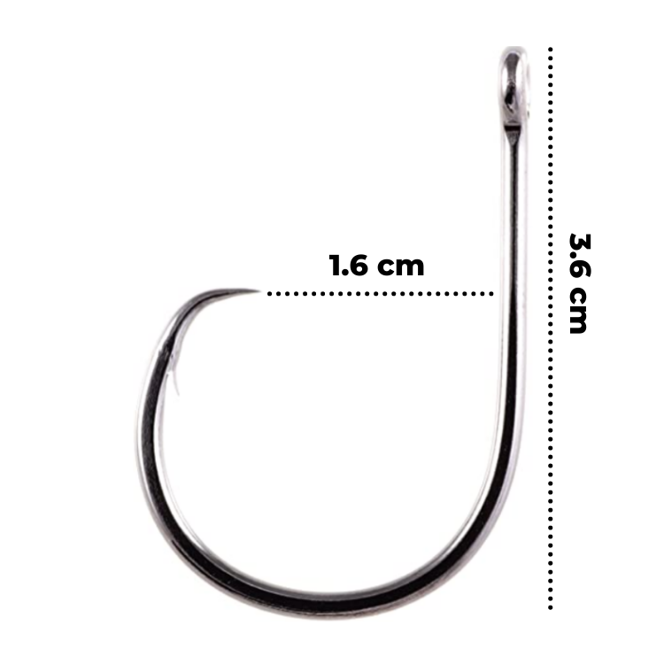 Owner 5179-151 SSW In-Line Circle Hook | Size : 5/0 | 7 pcs per pack Hooks Owner Cabral Outdoors