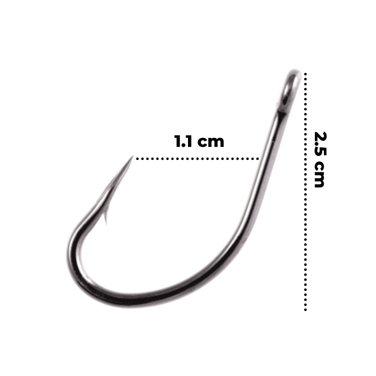 Owner 5106-101 Flyliner Live Bait Hook | Size : 1 | 7 pcs per pack Hooks Owner Cabral Outdoors