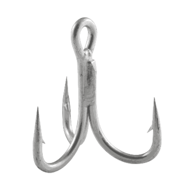 Owner ST-76TN 5X S-Owner Treble Hooks | Size : 3/0 and 5/0 Treble Hooks Owner Cabral Outdoors