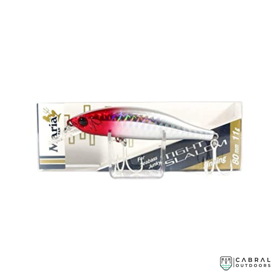Maria Tight Slalom Sinking Minnow | Size: 80mm | 11g Jerk Baits Maria Cabral Outdoors