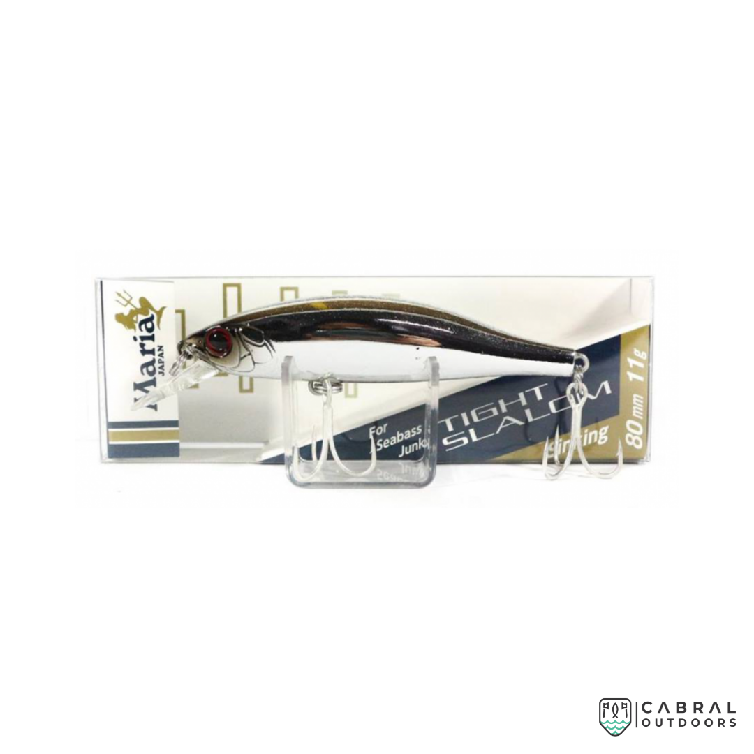 Maria Tight Slalom Sinking Minnow | Size: 80mm | 11g Jerk Baits Maria Cabral Outdoors