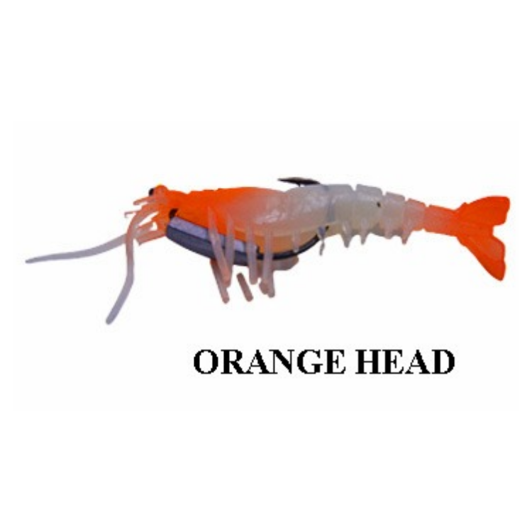 Lucana Live Chemmeen Shrimp Lure | Size: 10cm I 13-21g Shrimp Lucana Cabral Outdoors