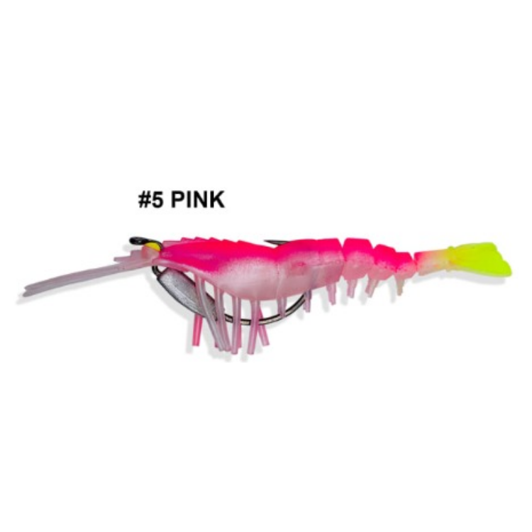 Lucana Live Chemmeen Shrimp Lure | Size: 10cm I 13-21g Shrimp Lucana Cabral Outdoors