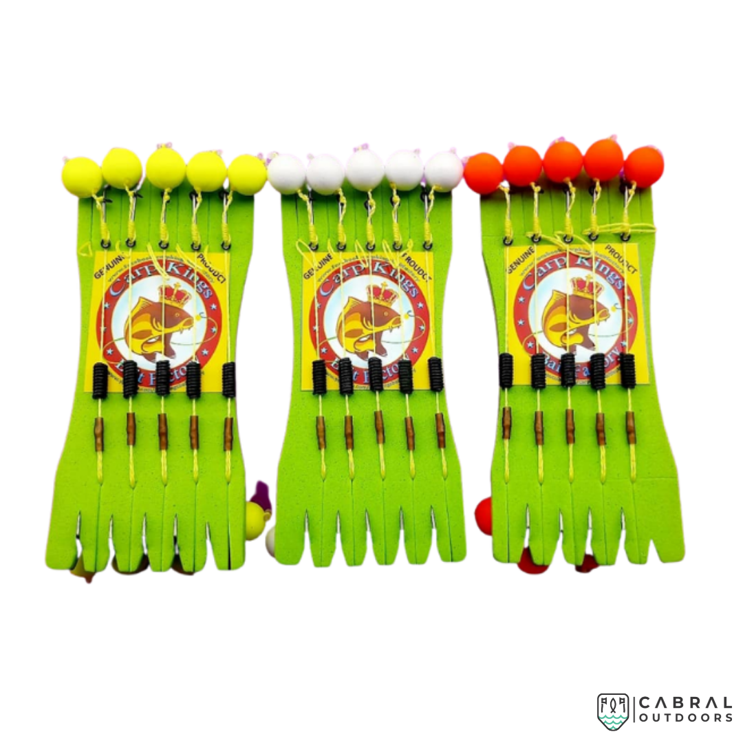Carp King Bait Factory Popup Rig for Bottom Feeder (10pcs/pkt) Feeder Carp Kings Bait Factory Cabral Outdoors