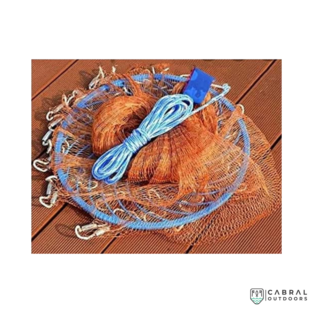 Ring Cast Net | Size: 8ft-12ft  Nets/Trap  Cabral Outdoors  Cabral Outdoors