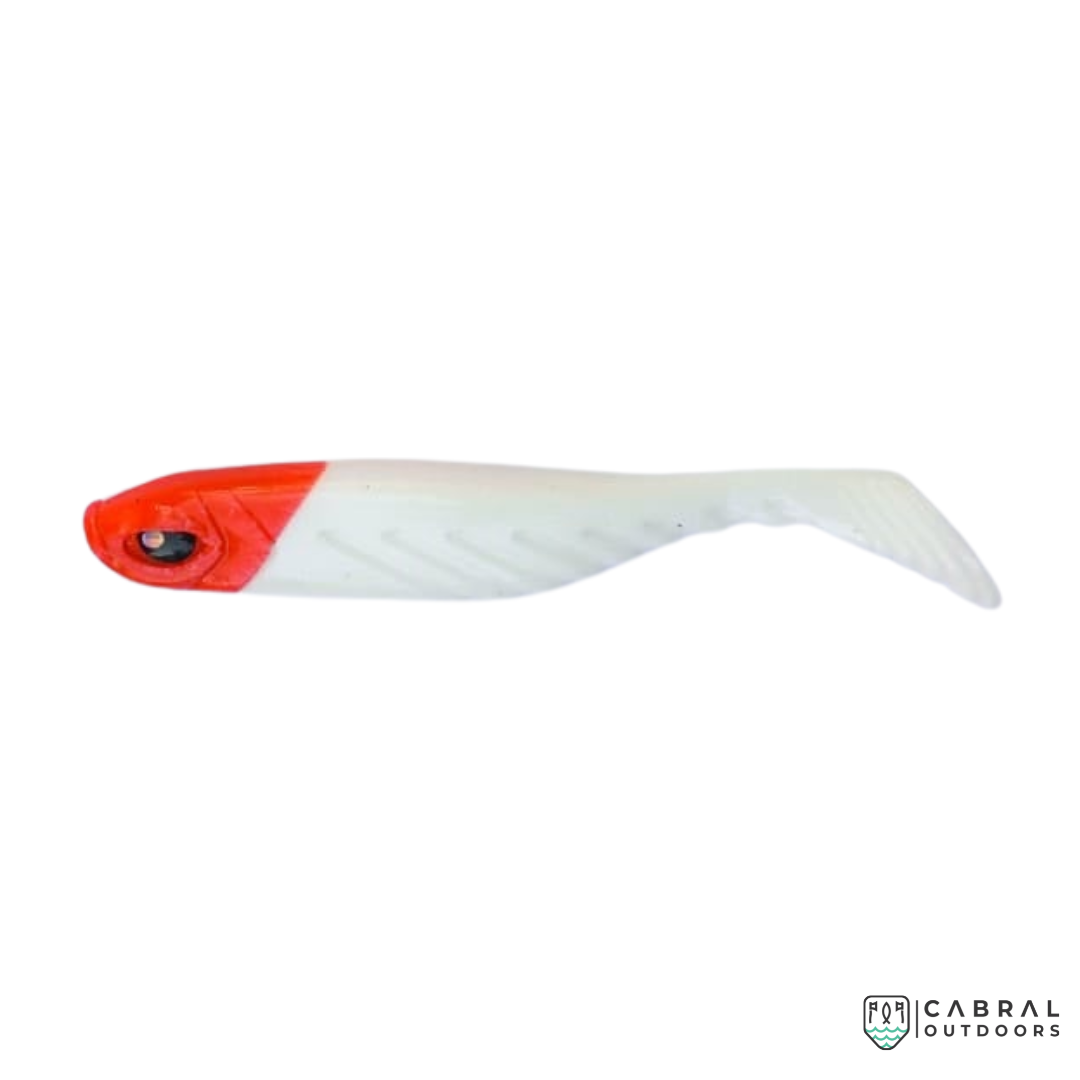Lucana Cheeto Shade Soft Fishing Lure | Size: 10cm | 3pcs/pk Paddle Tail Lucana Cabral Outdoors