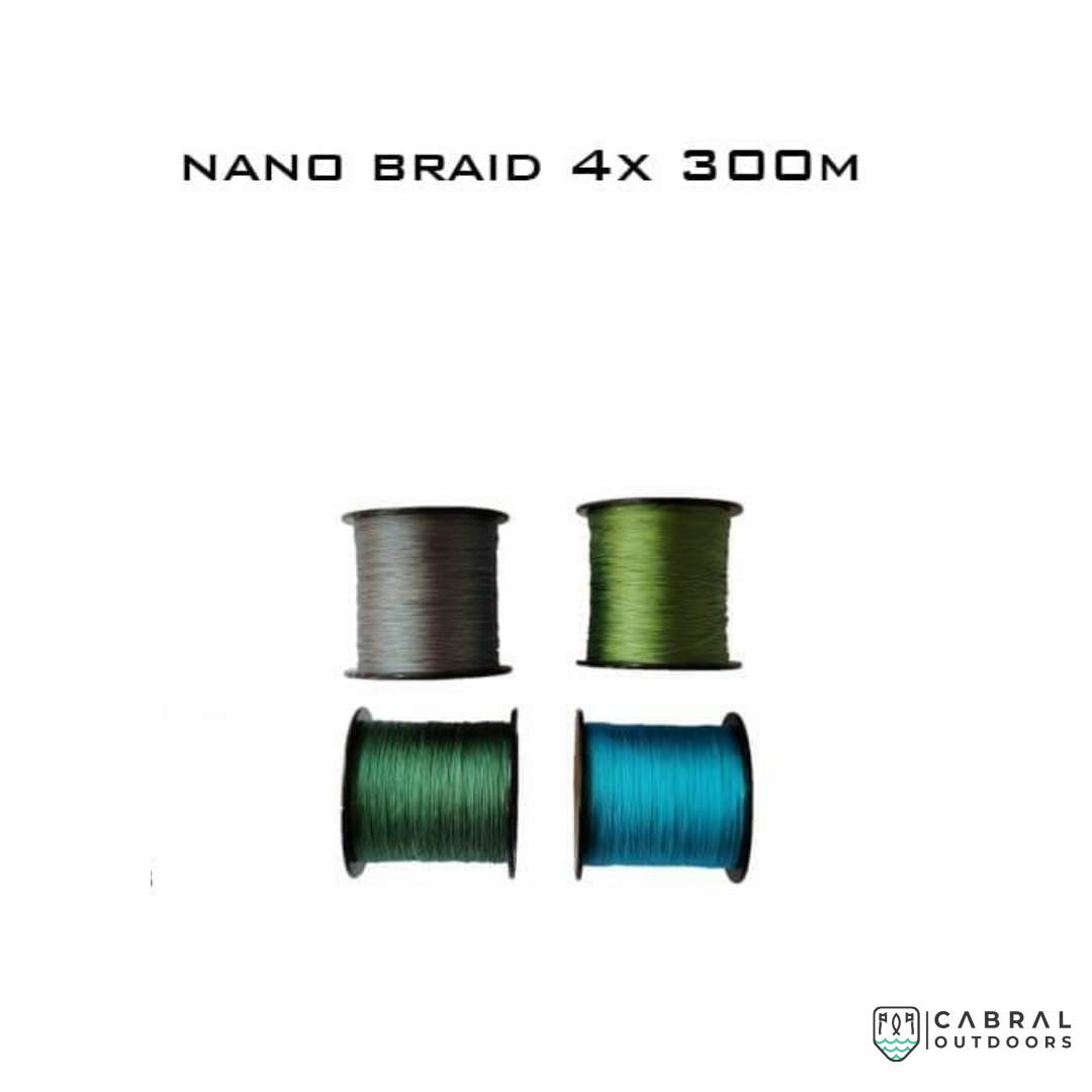 Lucana Nano Braid Super Strong 300M Braid Line Braided Line Lucana Cabral Outdoors