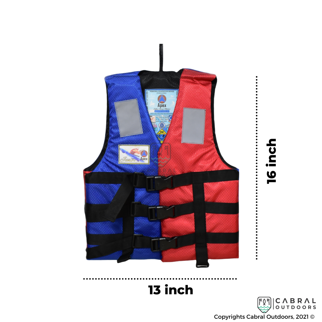 Life Jacket - Apex Junior Personal Floatation Devices Apex Cabral Outdoors