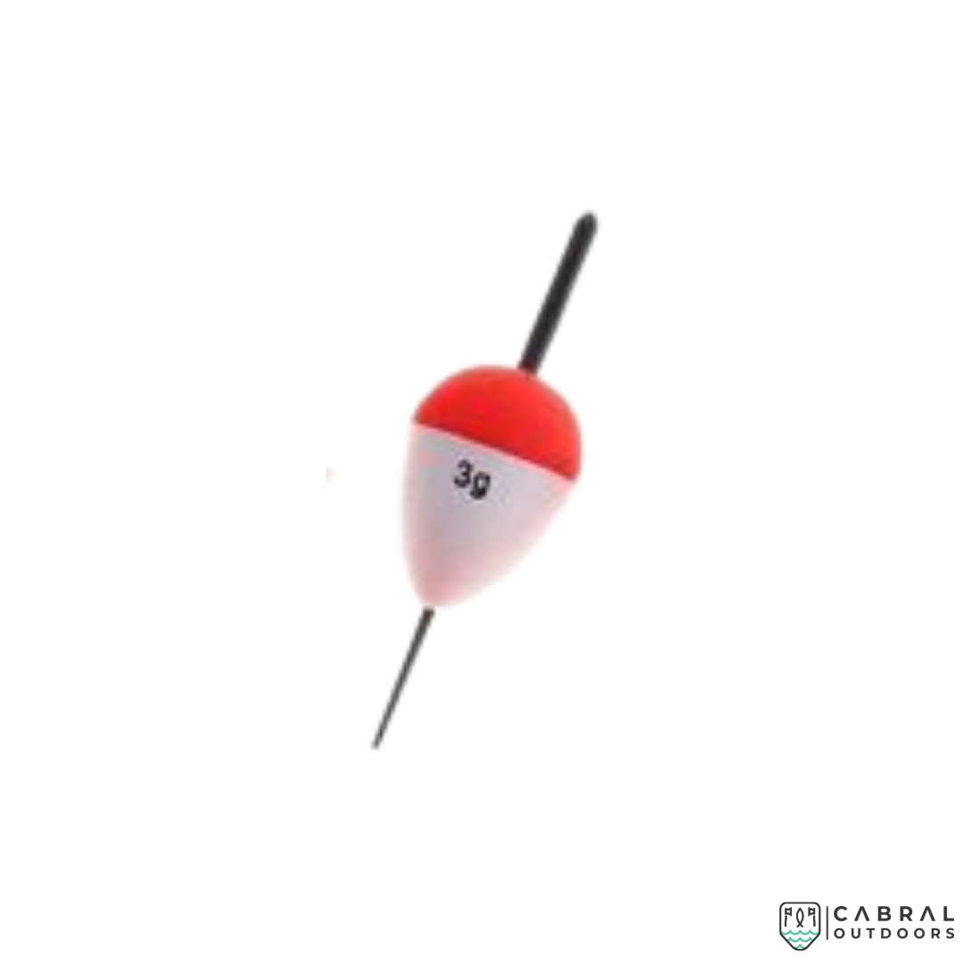 Fishing Floaters with Pin | Weight: 3g - 20g | 5pcs/pk Floaters Cabral Outdoors Cabral Outdoors