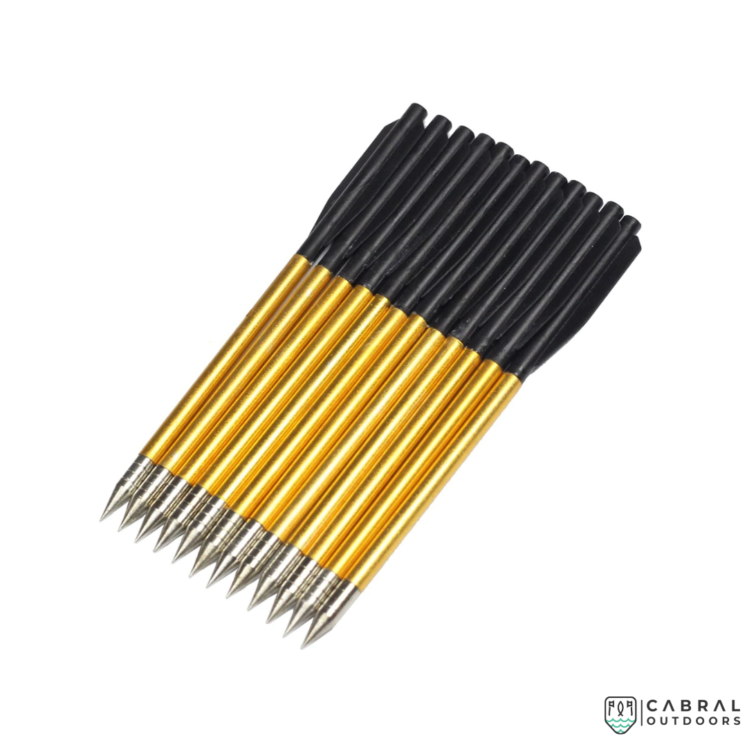 Arrow Aluminum Bolt for Pistol Crossbows | 10pcs/pk Arrow Aluminum Bolt G Smith & Co. Cabral Outdoors