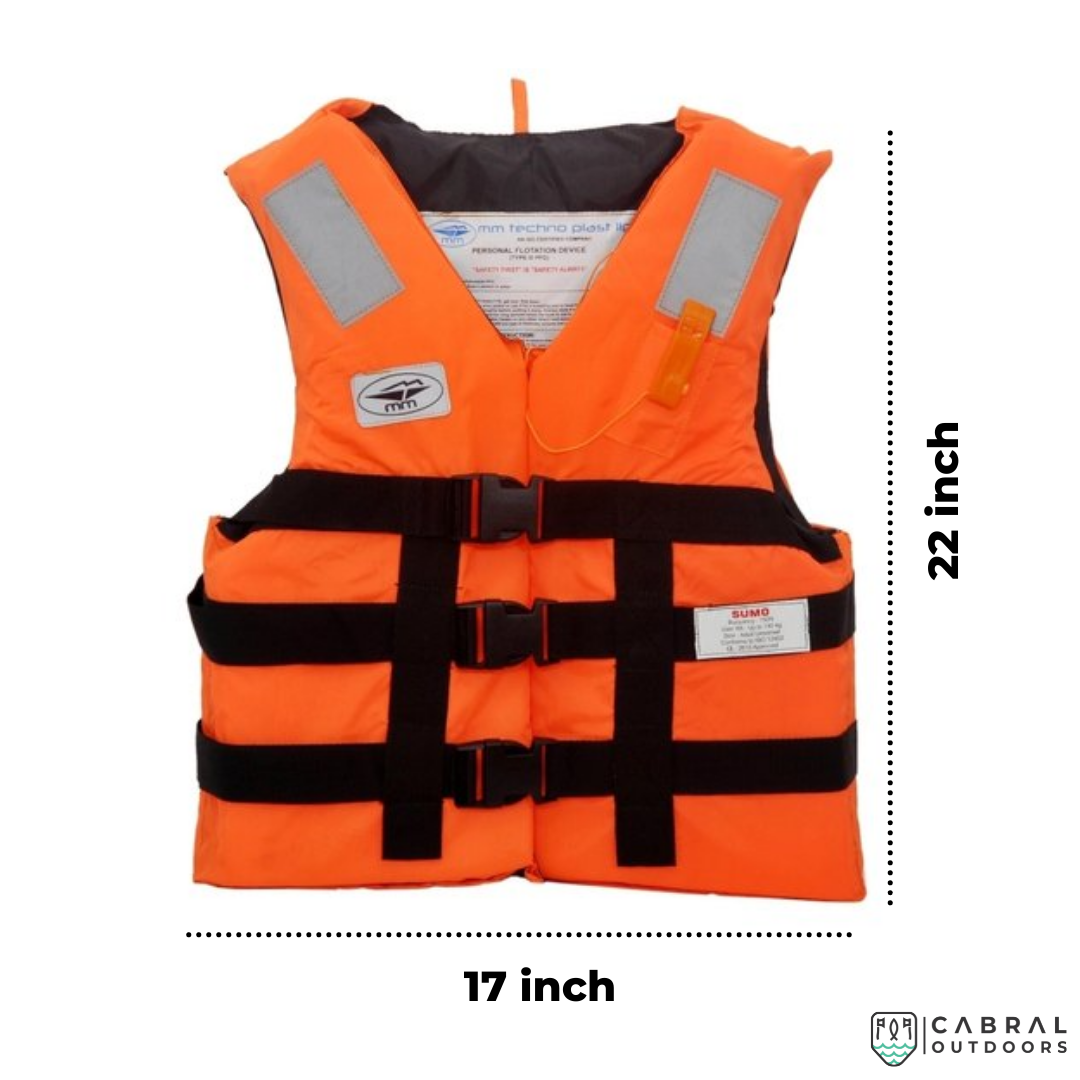 Life Jacket - Sumo Personal Floatation Devices MM Cabral Outdoors