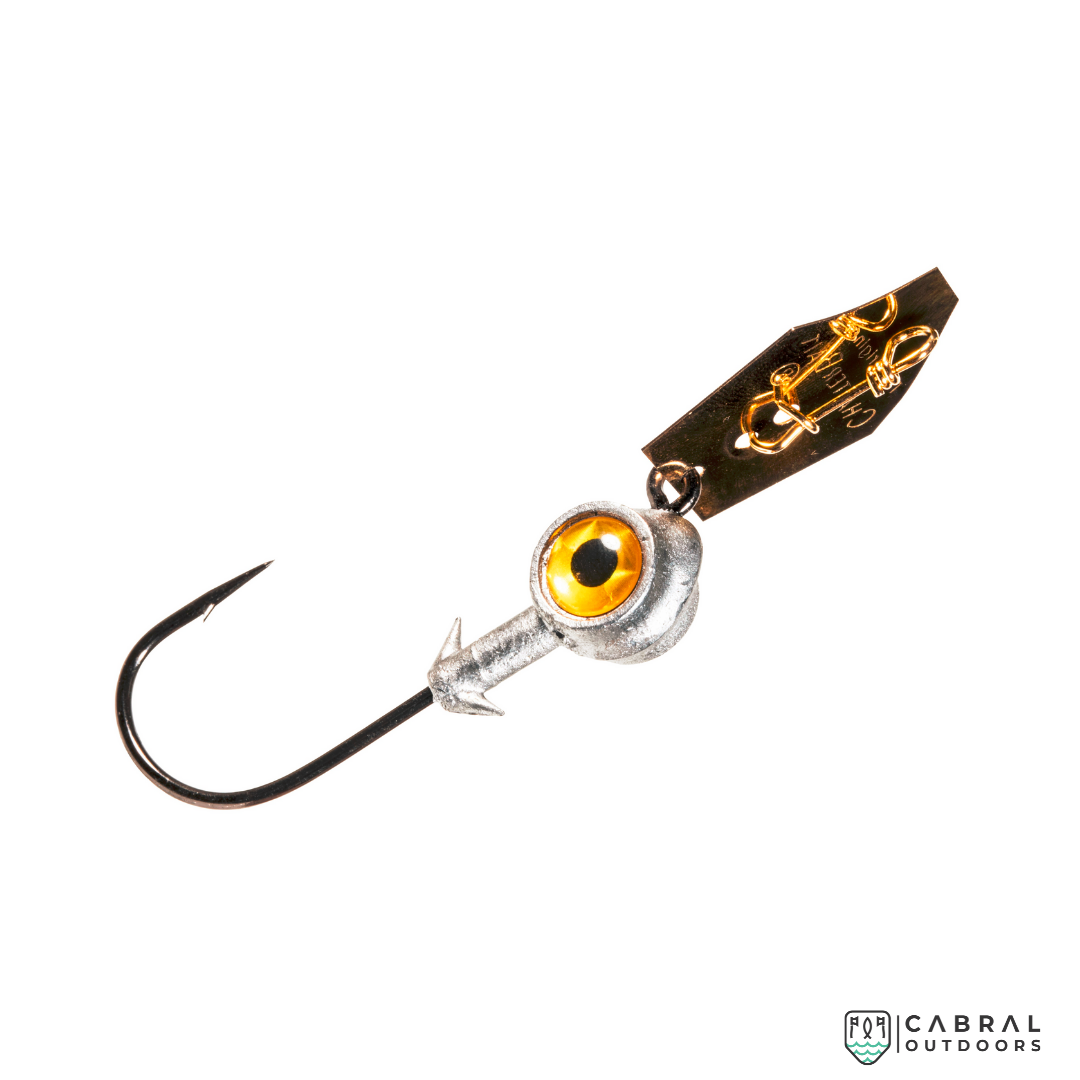 Zman Eyestrike ChatterBait Mustadhook 1/2oz Size 4/0 2pcs/pkt Jig Head Zman Cabral Outdoors