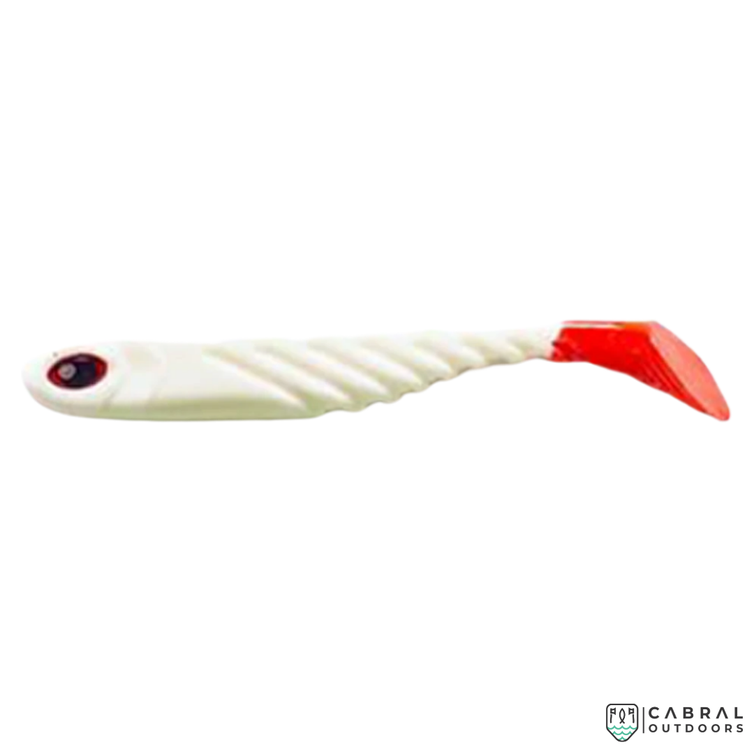 Lucana Cheeto Shade Soft Fishing Lure | Size: 10cm | 3pcs/pk Paddle Tail Lucana Cabral Outdoors