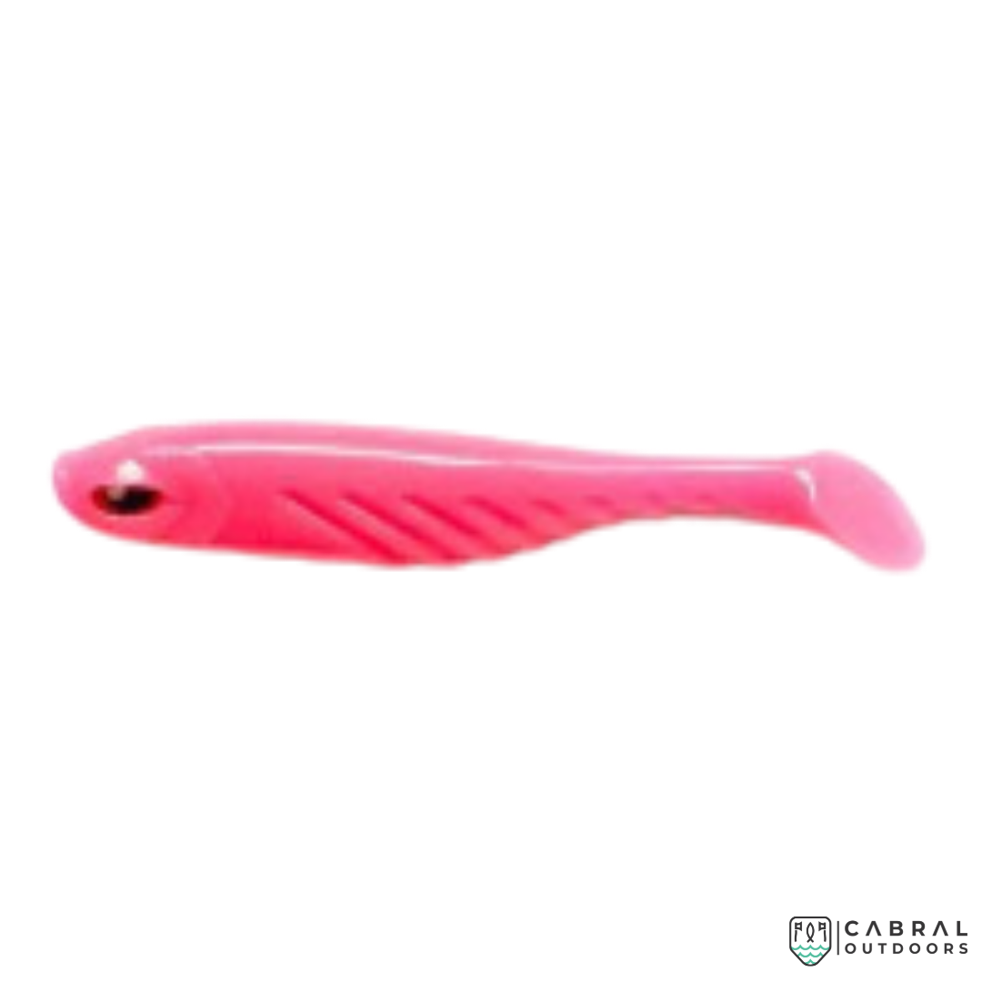 Lucana Cheeto Shade Soft Fishing Lure | Size: 10cm | 3pcs/pk Paddle Tail Lucana Cabral Outdoors