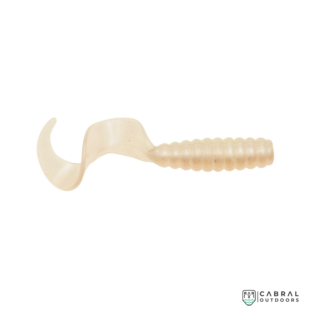 Zman GrubZ 2 inch | 1g | 8pcs/pkt Curly Tail Zman Cabral Outdoors