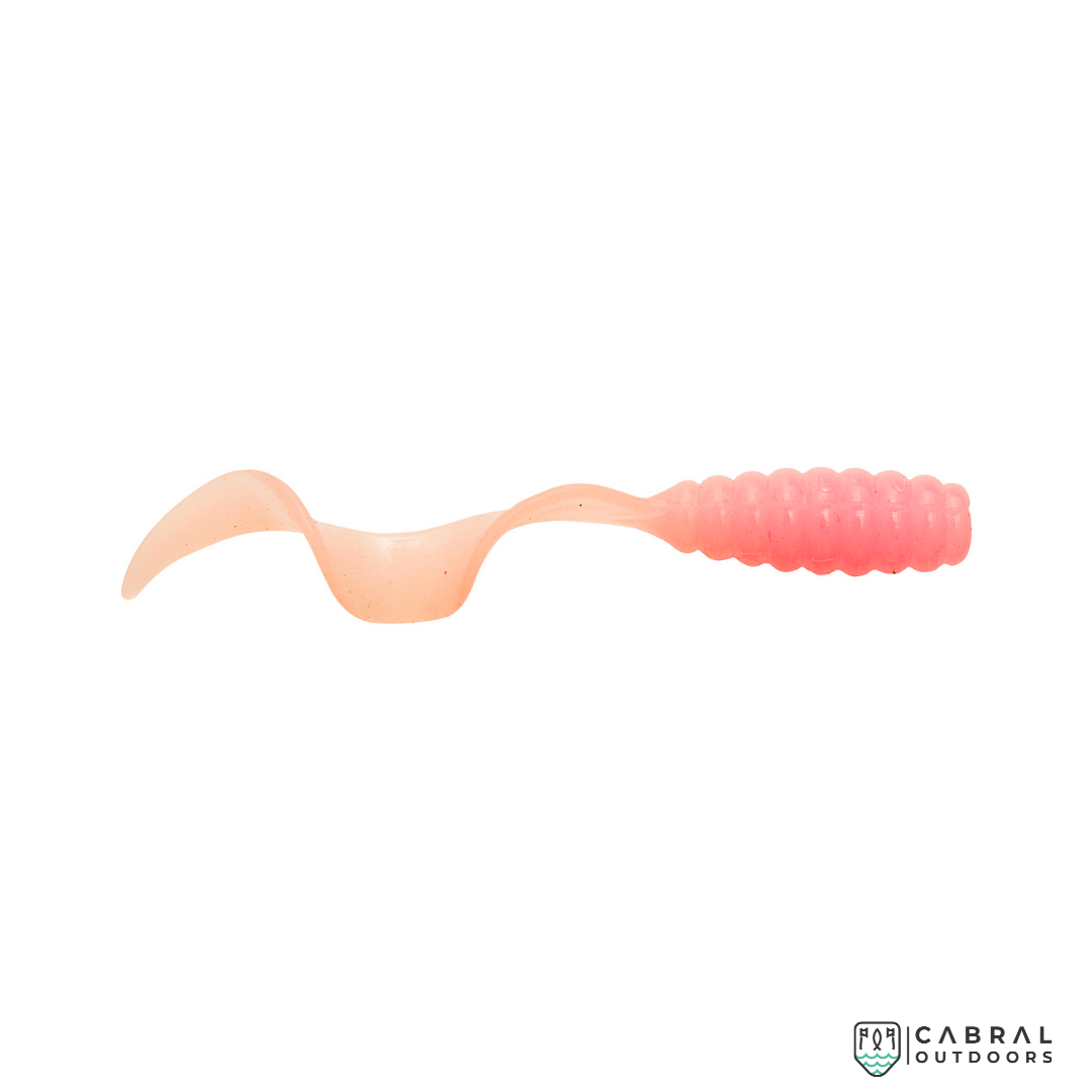 Zman GrubZ 2.5 inch | 1.91g | 8pcs/pkt Curly Tail Zman Cabral Outdoors