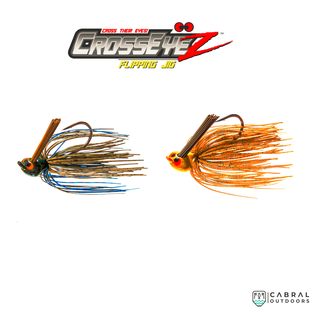 CrossEyeZ Flipping Jig | 5/8 OZ | 1 pc/pkt Flipping Jigs Zman Cabral Outdoors