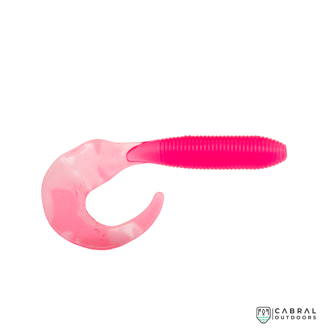 Zman GrubZ 2.5 inch | 1.91g | 8pcs/pkt Curly Tail Zman Cabral Outdoors