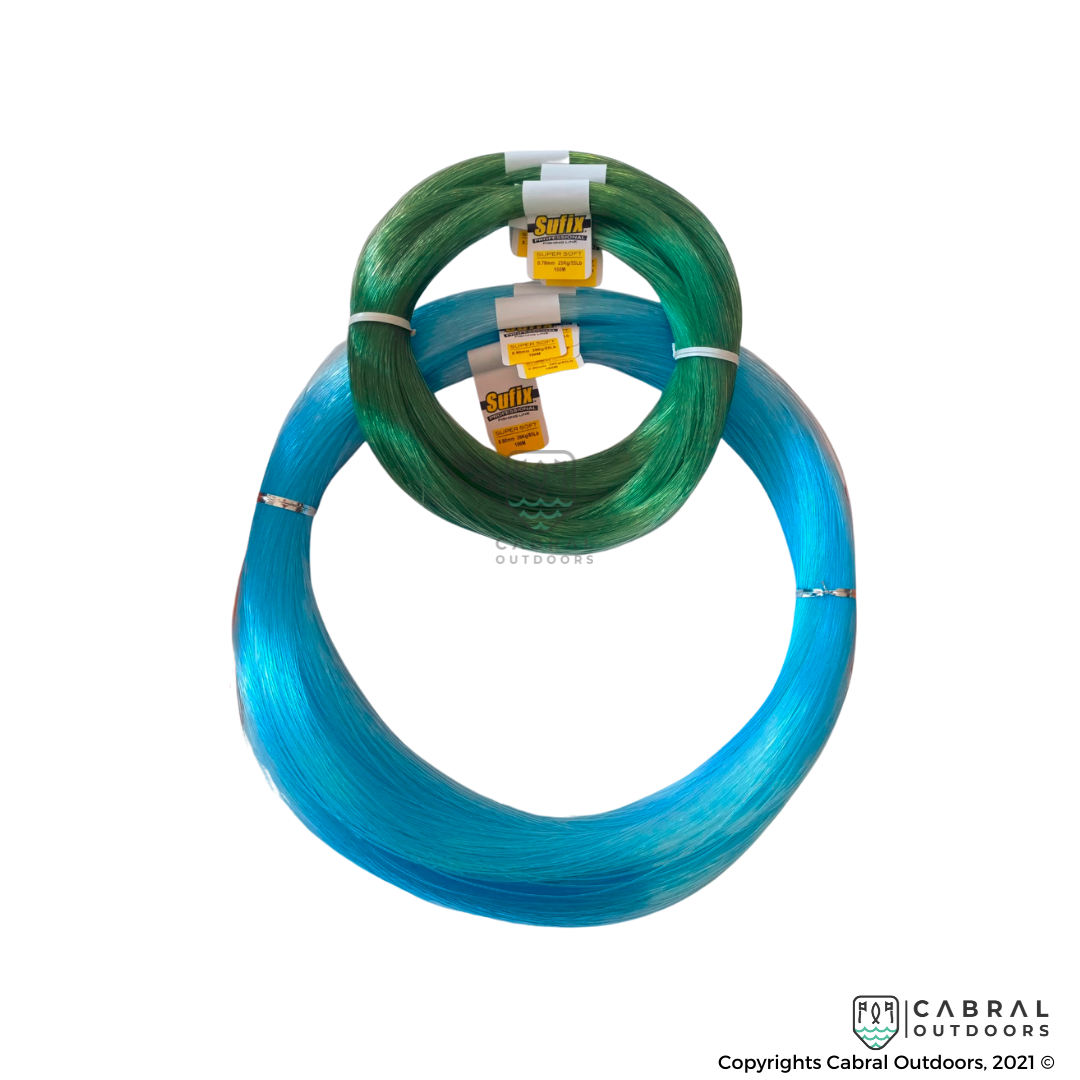 Sufix Professional Super Soft Monofilament Fishing Line | Length: 500M | 0.40mm-1.00mm Monofilament Line Sufix Cabral Outdoors