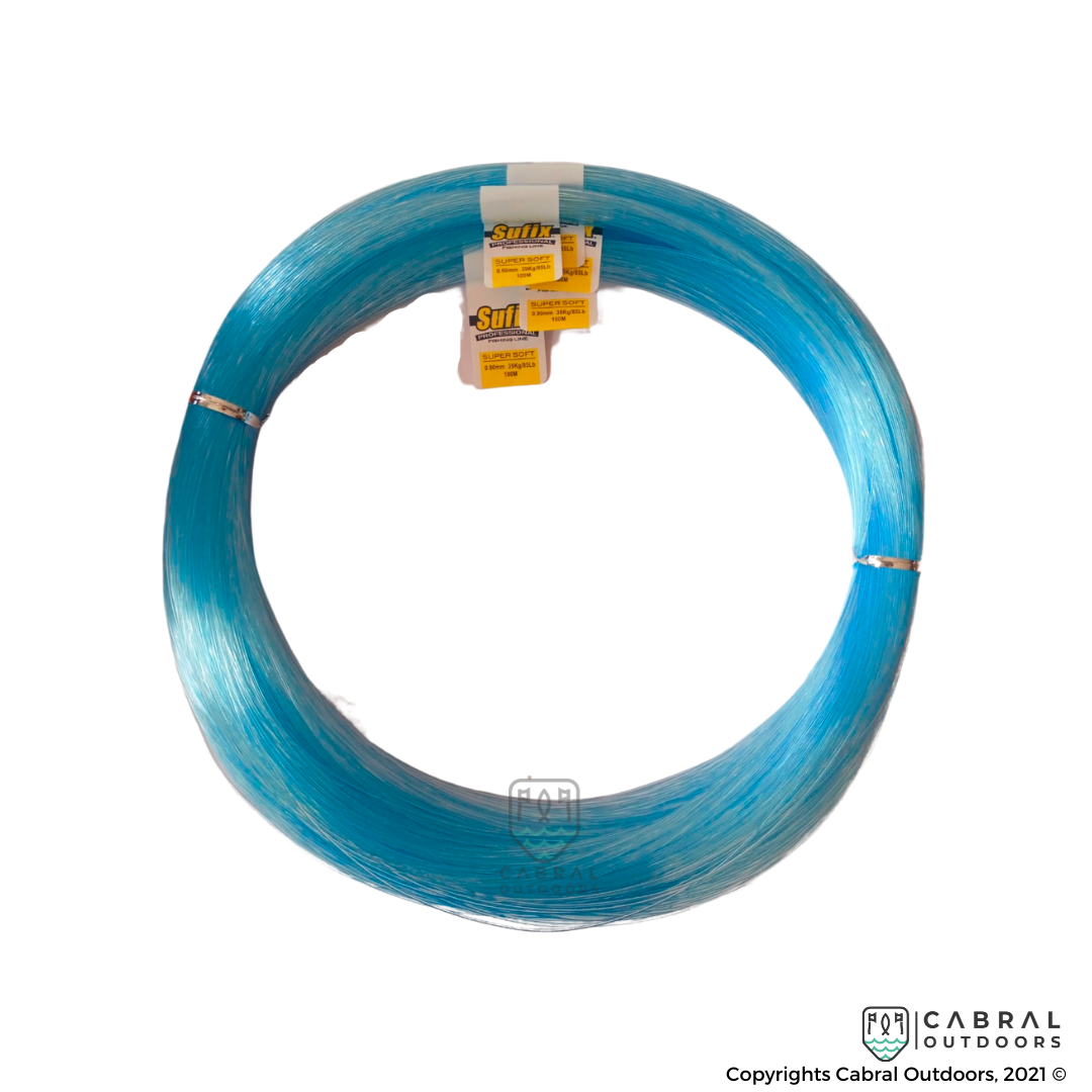 Sufix Professional Super Soft Monofilament Fishing Line | Length: 500M | 0.40mm-1.00mm Monofilament Line Sufix Cabral Outdoors