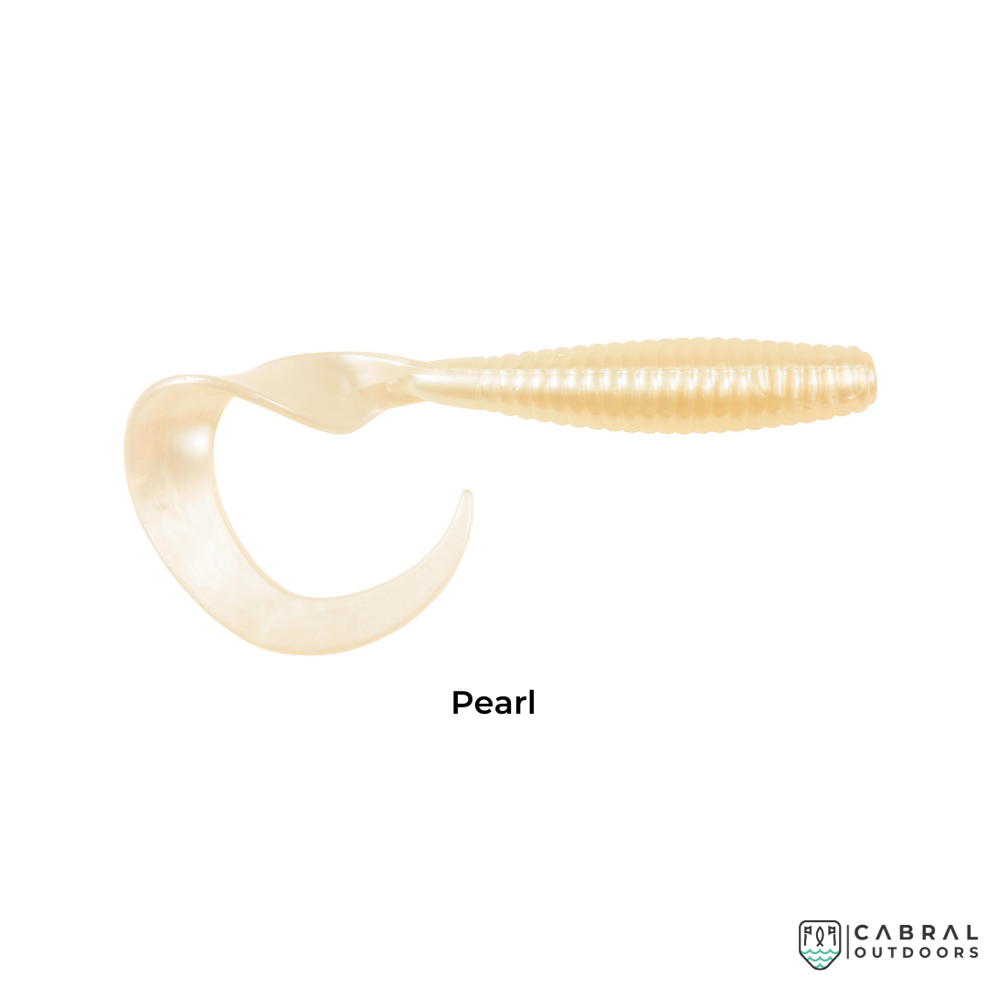 Zman 10x Tough Elaztech DoormatadorZ | 6" | 3pcs/pkt Curly Tail Zman Cabral Outdoors