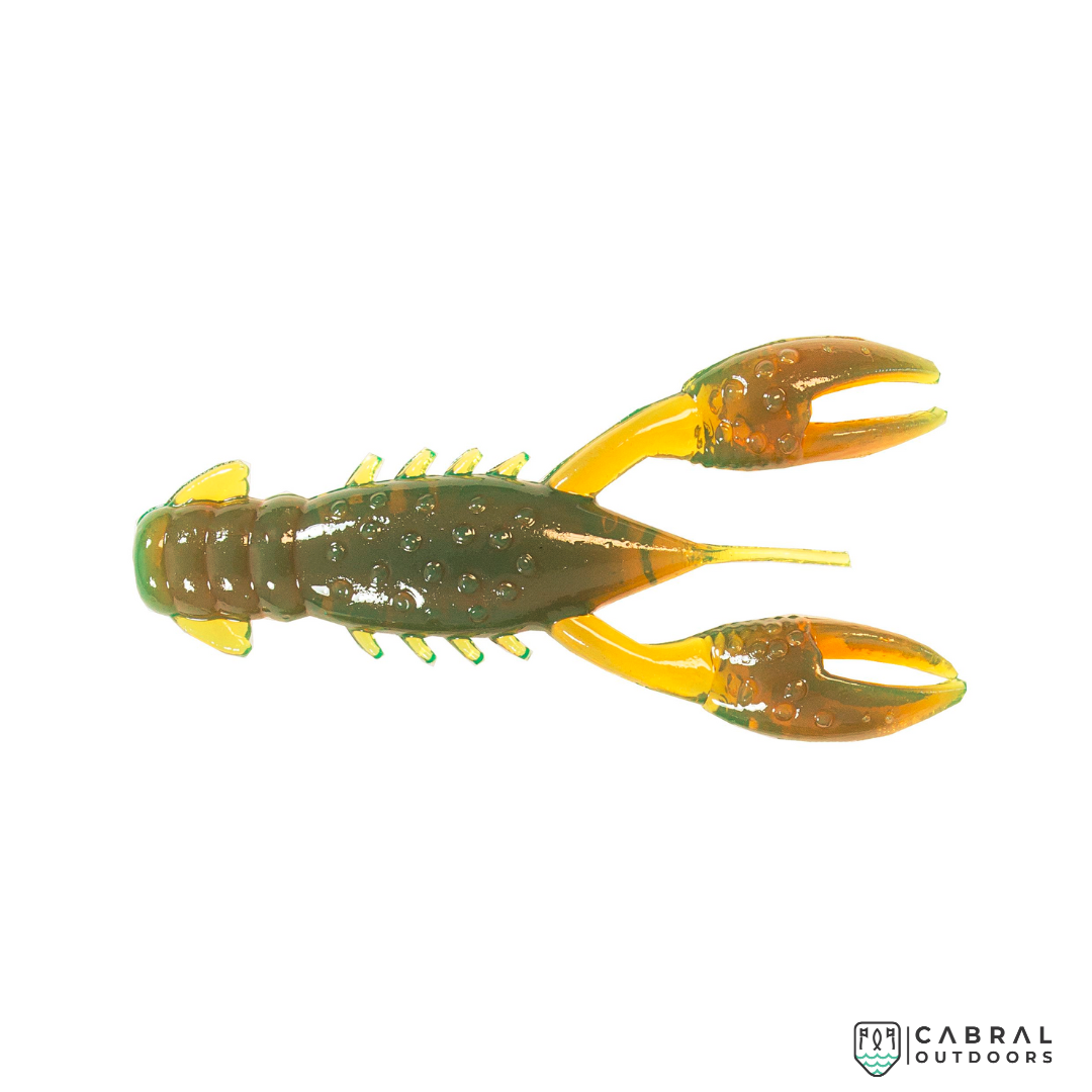 Zman 10X Tough Elaztech TRD CrawZ | Size: 2.5" | 3g | 6pcs/pk Craws Zman Cabral Outdoors