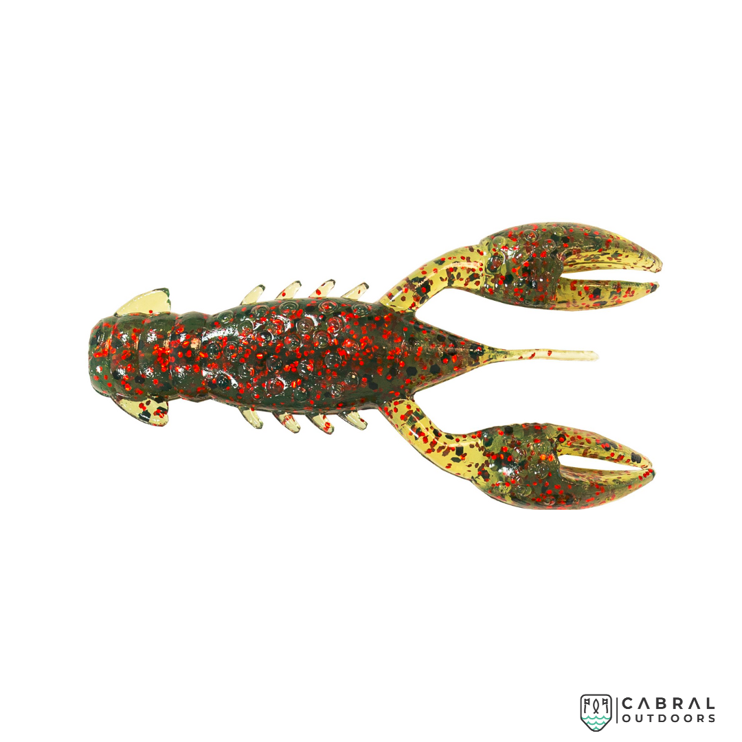 Zman 10X Tough Elaztech TRD CrawZ | Size: 2.5" | 3g | 6pcs/pk Craws Zman Cabral Outdoors